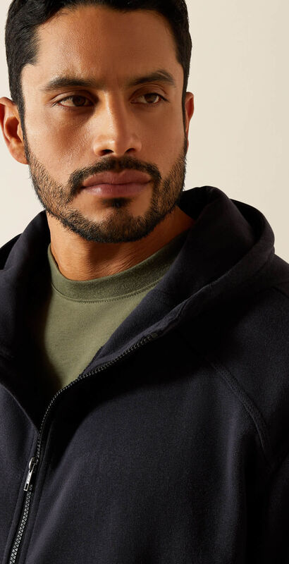 FR DuraStretch Heavyweight Fleece Full Zip Hoodie 01